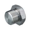 Plug 6-kant 100 bar type R236 in RVS, buitendraad BSPP 1"